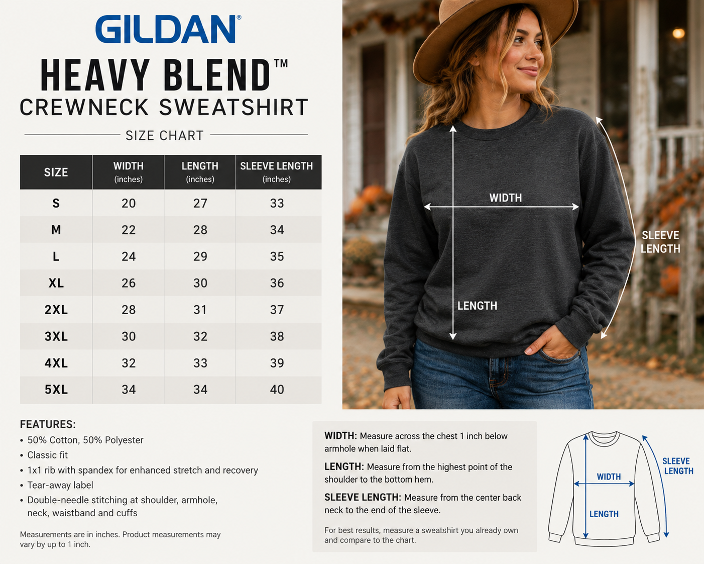 Boo Haw Embroidered Crewneck Sweatshirt