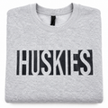 Huskies Crewneck Sweatshirt | Ash